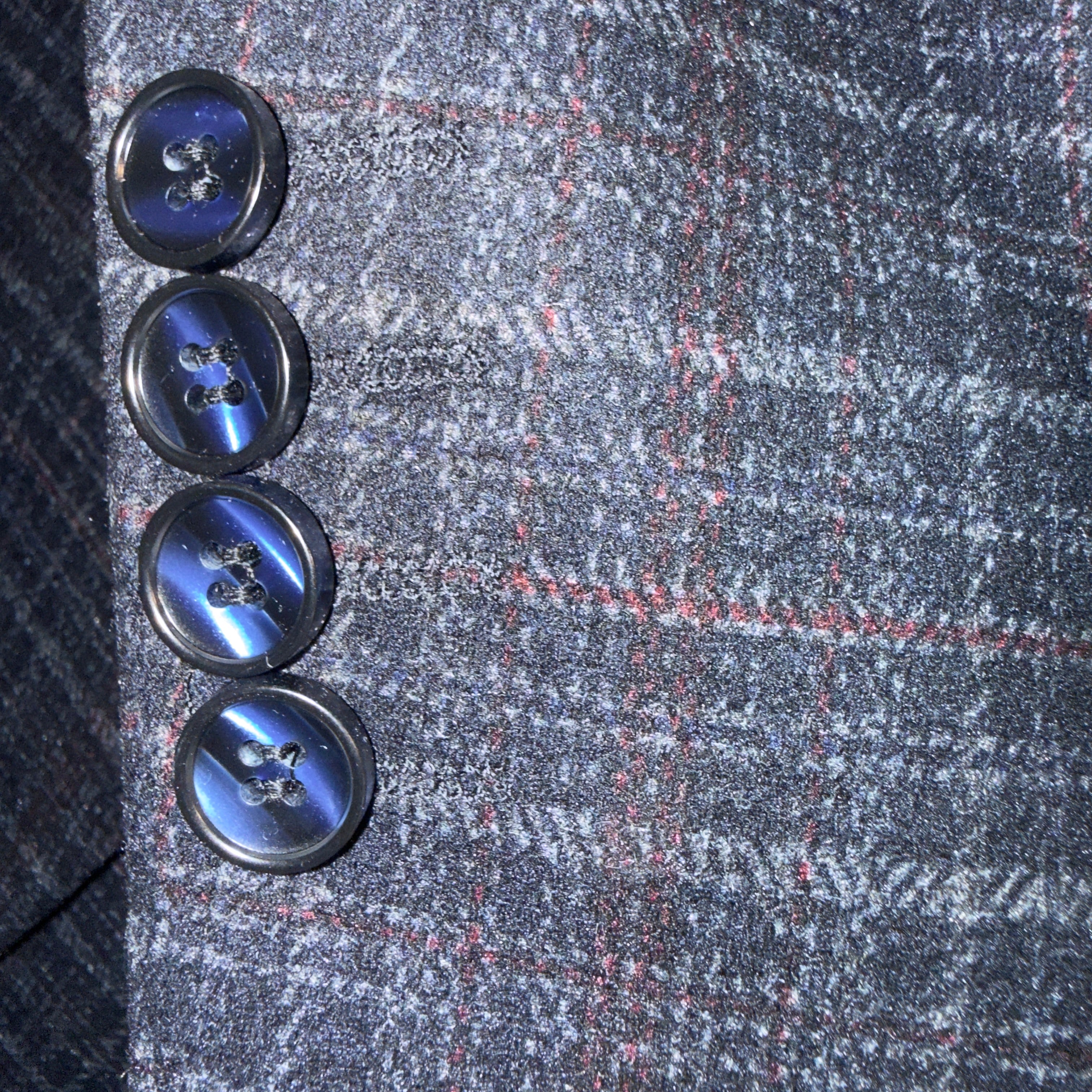 NEEDLE & STITCH | JW-316 | 2B STRETCH PLAID BLAZER / SPORT JACKET