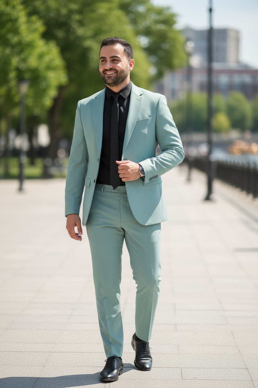 Vitali | G5005 2-Button Peak Lapel Suit