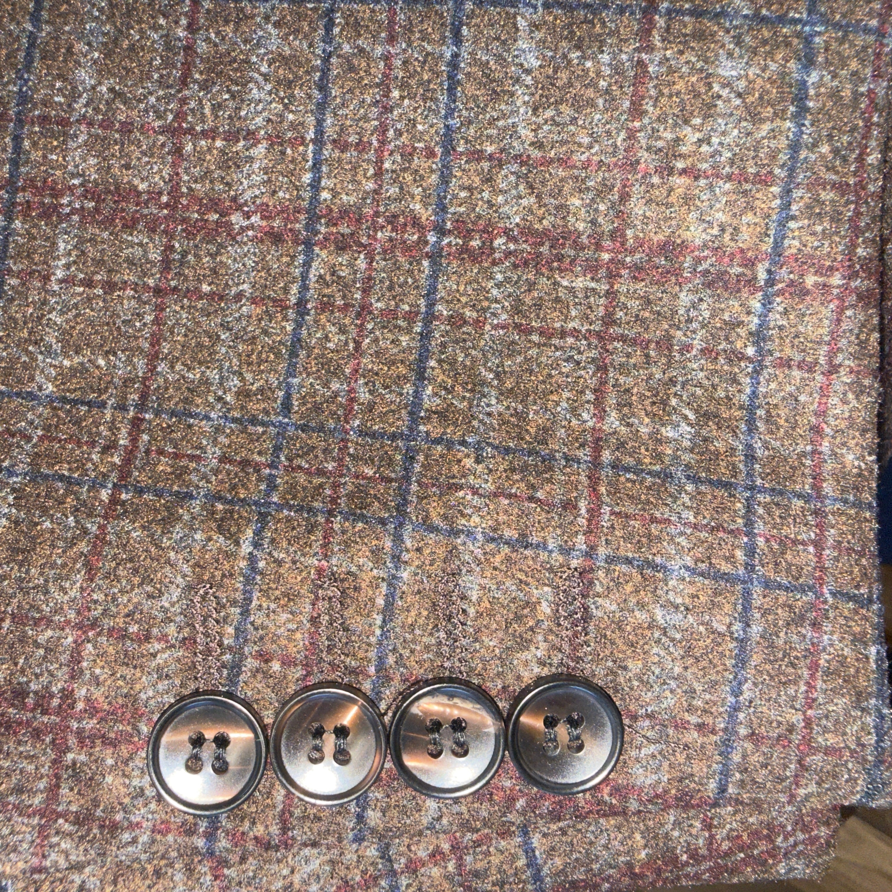 NEEDLE & STITCH | JW-316 | 2B STRETCH PLAID BLAZER / SPORT JACKET