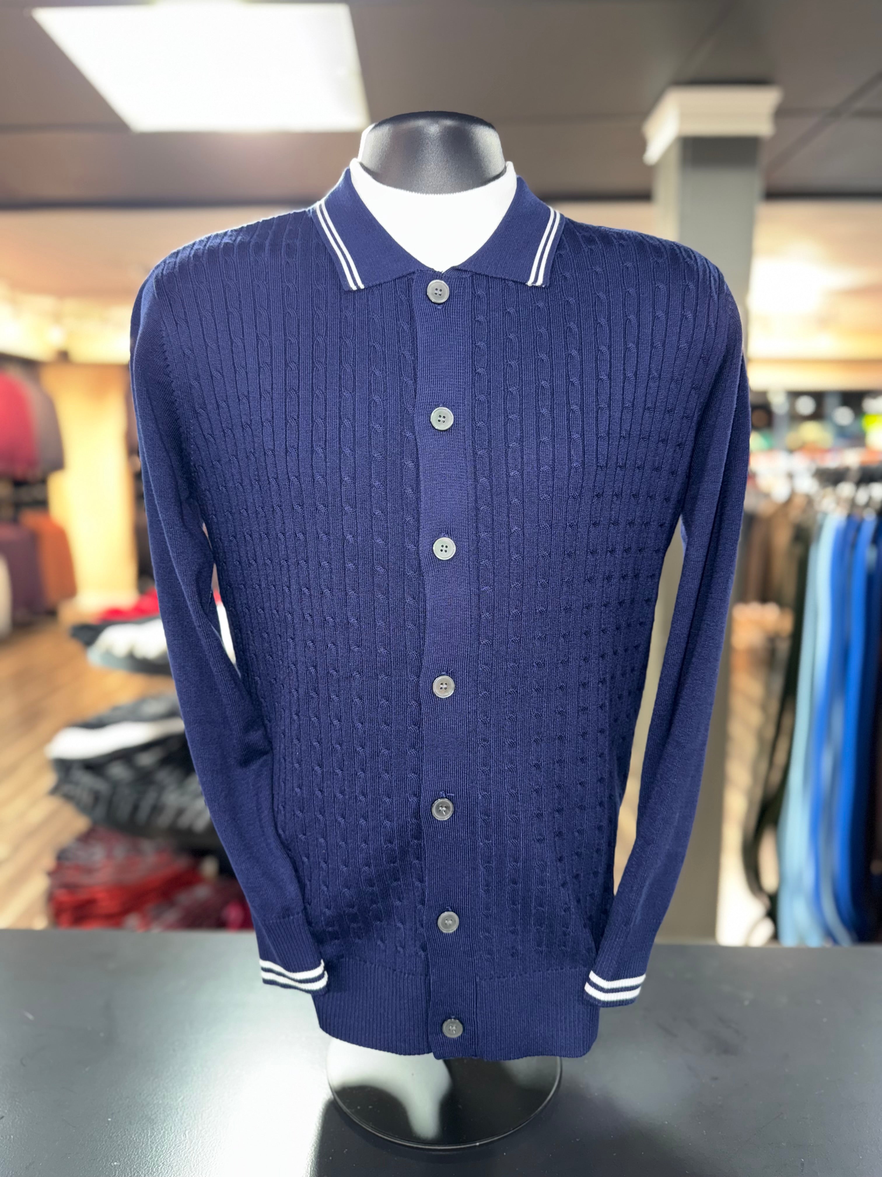 BAROCCO | BLS118 | KNITED CARDIGAN SWEATER