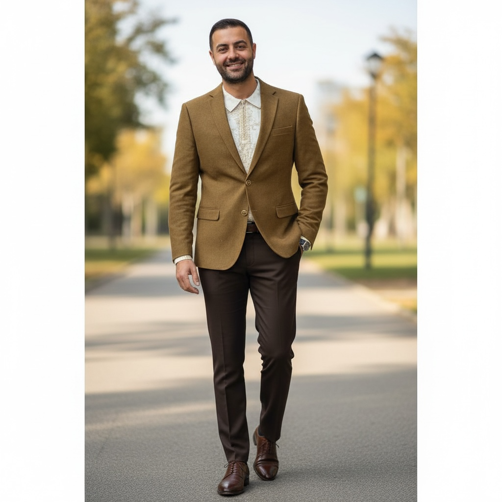 NEEDLE & STITCH | J-326 | 2B SOLID STRETCH BLAZER / SPORT COAT