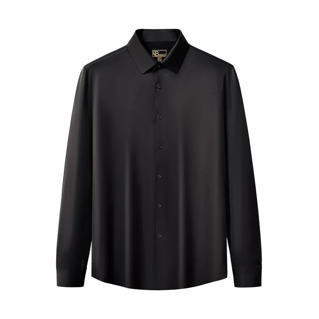 B400 ~ SATIN SIGNITURE STITCHLESS STRETCH SHIRT ~ BAROCCO