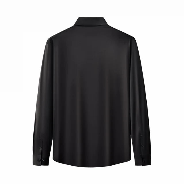 B400 ~ SATIN SIGNITURE STITCHLESS STRETCH SHIRT ~ BAROCCO