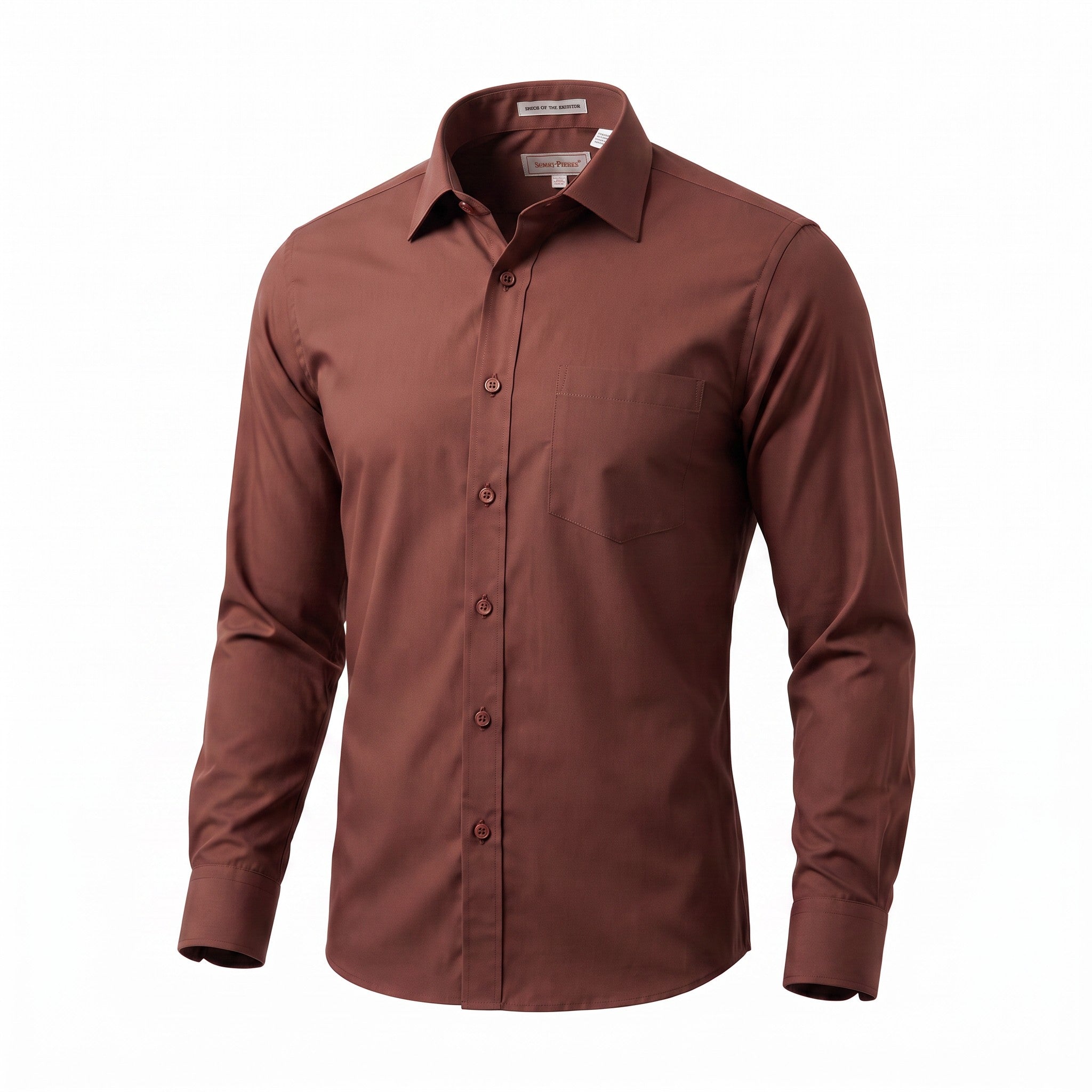 Henri Picard Button Collar Dress Shirt BC818