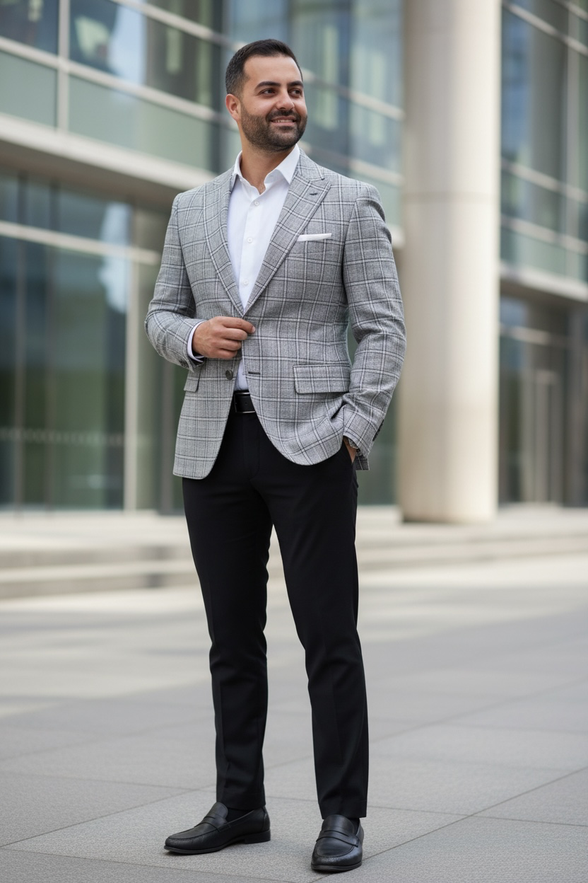 Tiglio | Capri WS9824 | 2-Button Pick Stitch Notch Lapel Blazer