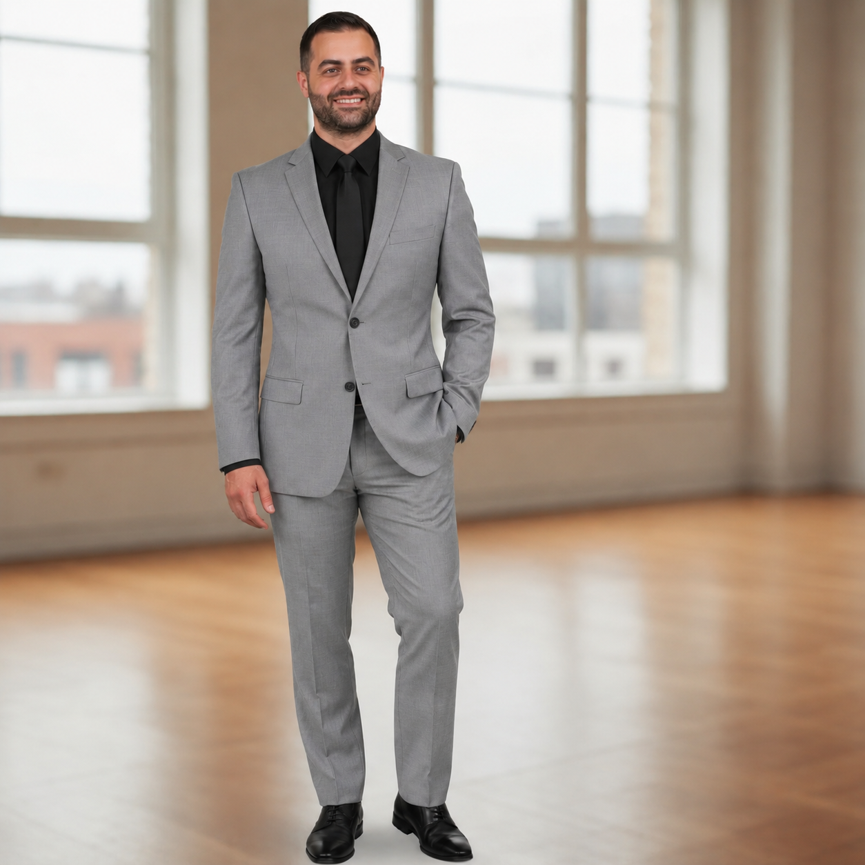 Needle & Stitch | 2PC Suit | S-4030 Slim Fit