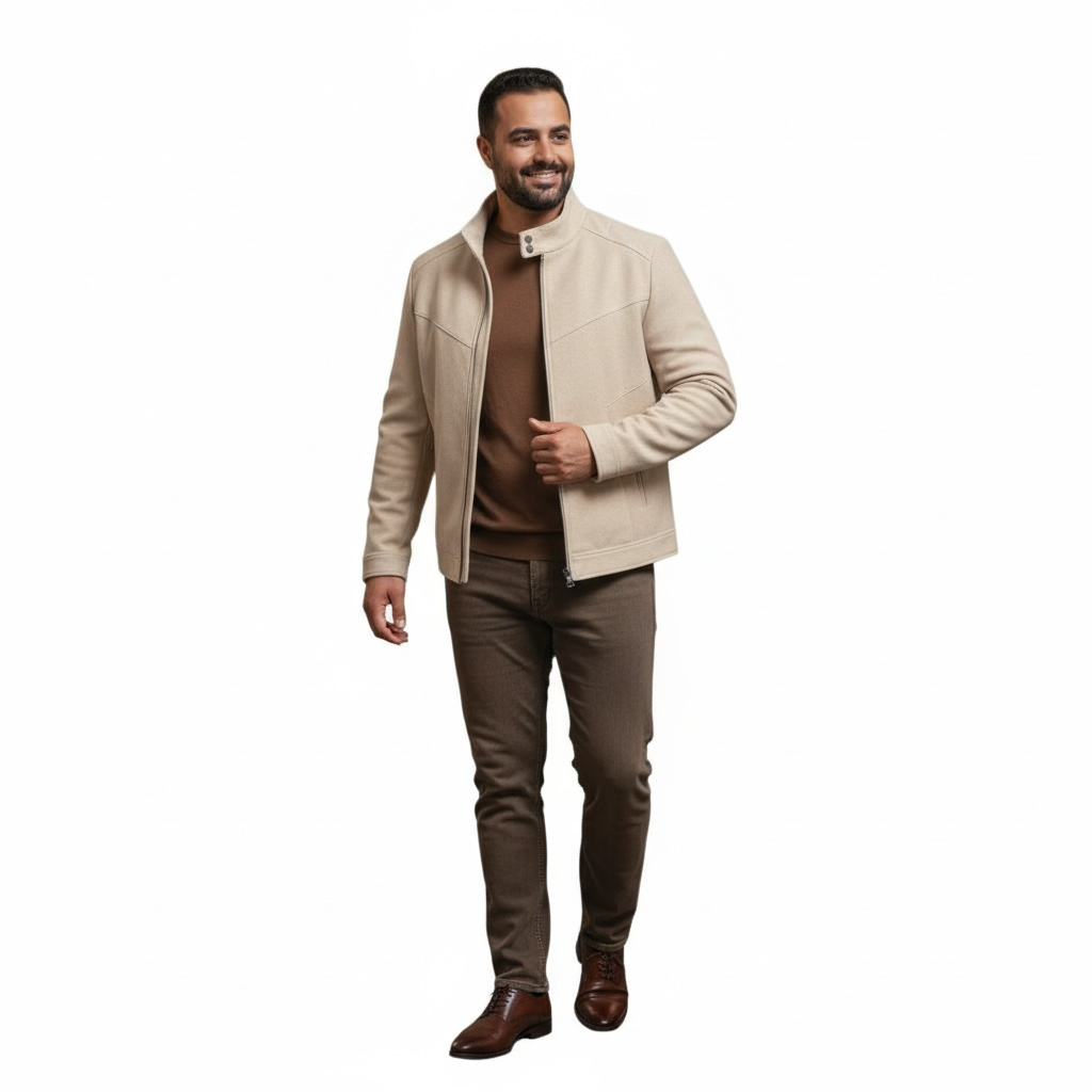 NIKO | SUEDE BOMBER JACKET | MF-7527