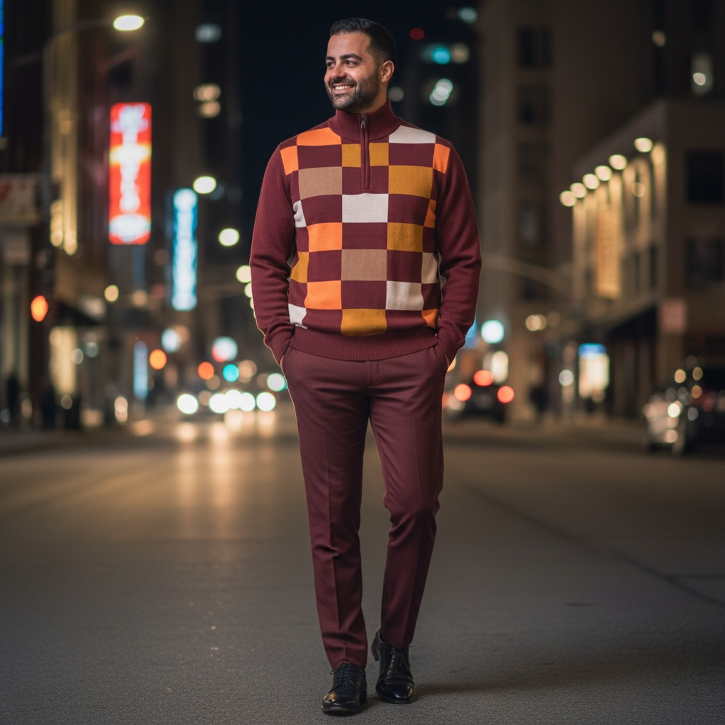 ROBERT LEWIS | SBW051A | FASHION SWEATER
