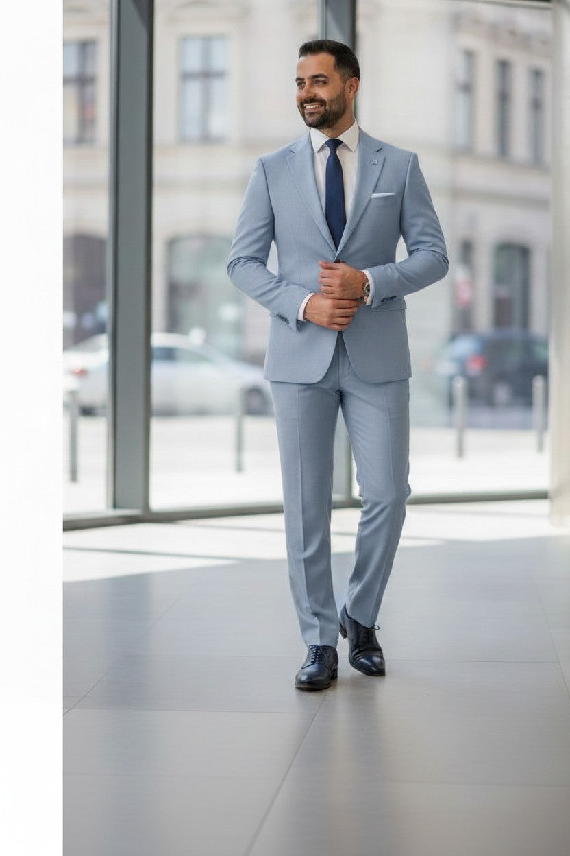 Vitali | G5005 2-Button Peak Lapel Suit