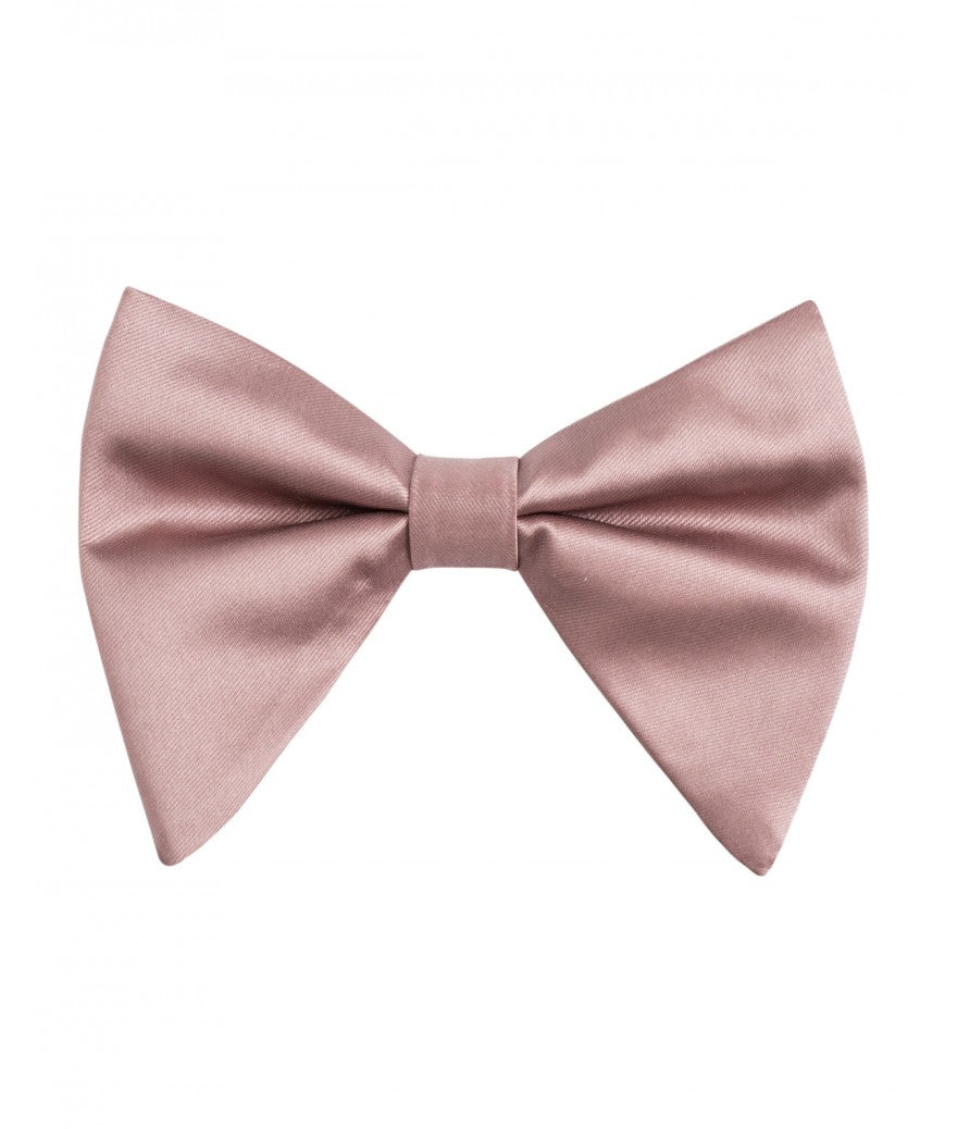 Brand Q | LBT100 | Long Satin Bow Tie & Pocket Square Set