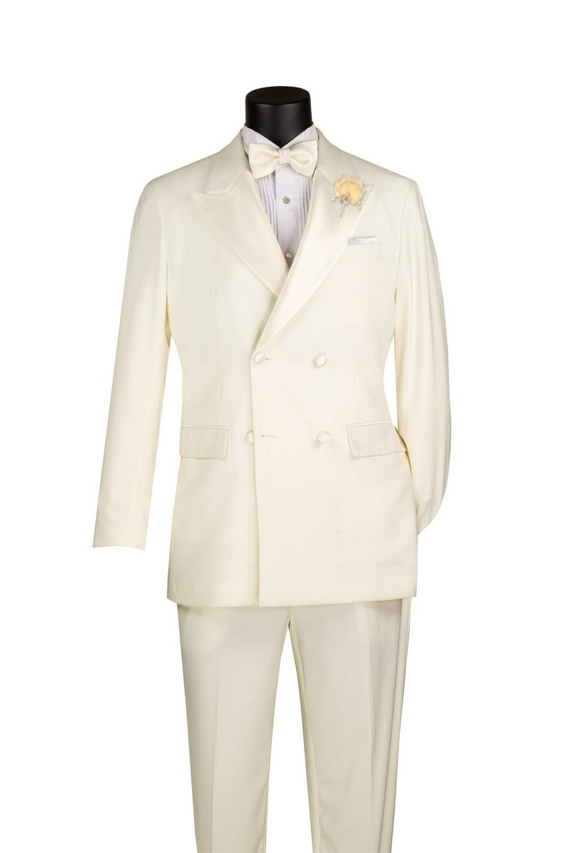 VINCI | TDB-900 | DOUBLE BREASTED TUXEDO WITH BOW TIE