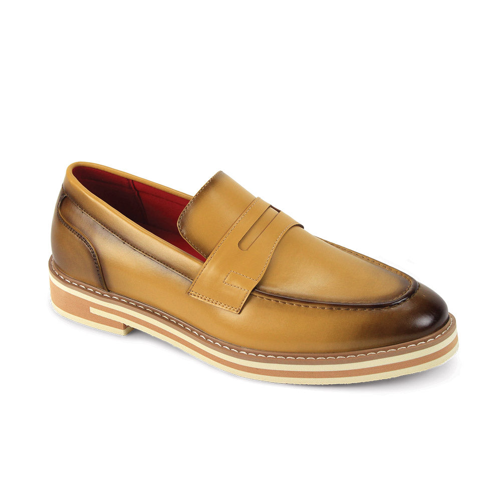 Ashford Moc Toe Strap Loafer