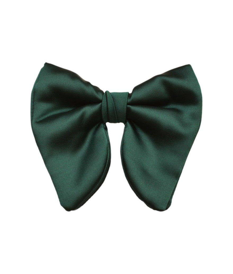 BQ | DBT100 | DROOPY SATIN BOW TIE & HANKIE