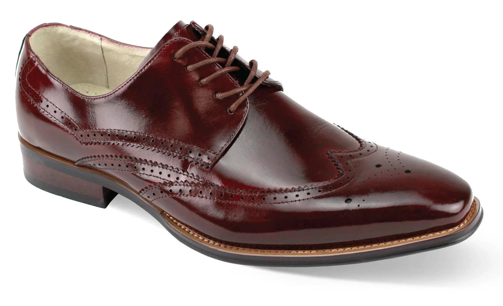 GIOVANNI | LINCOLN | WINGTIP LEATHER SHOE