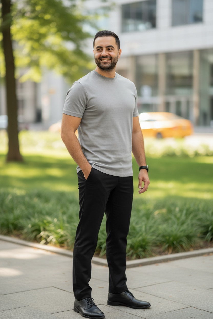 Stacy Adams | 5002 Short Sleeve Mock Neck Shirt