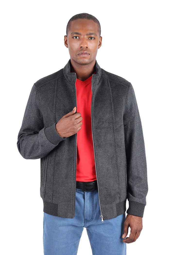 BARABAS | SUEDE BOMBER JACKET | 3BH84