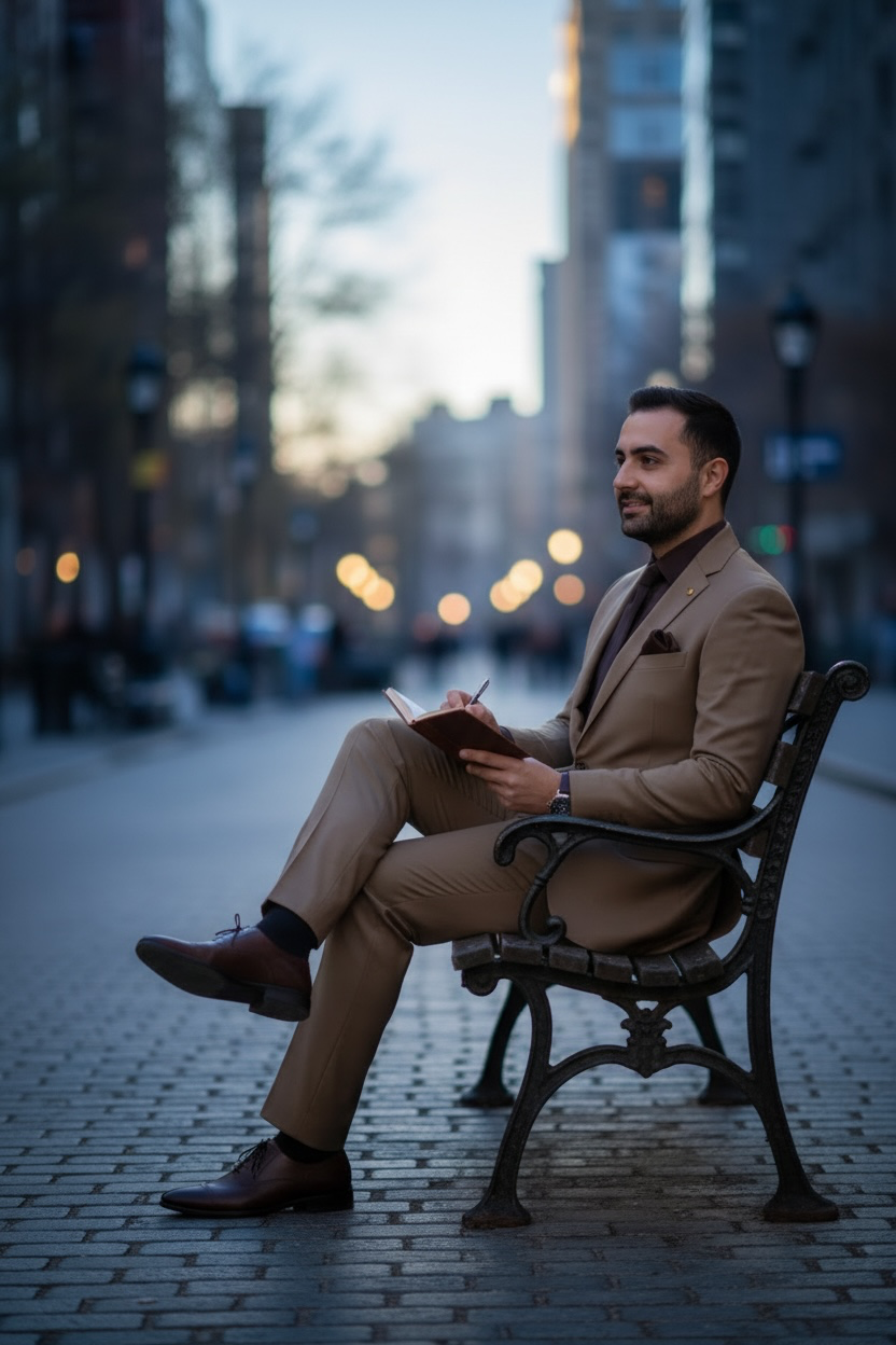 Tiglio | Novello Pure Wool Modern Fit Suit