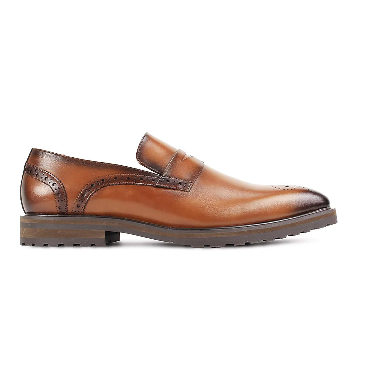 Giovanni Silvio Leather Loafer Dress Shoe