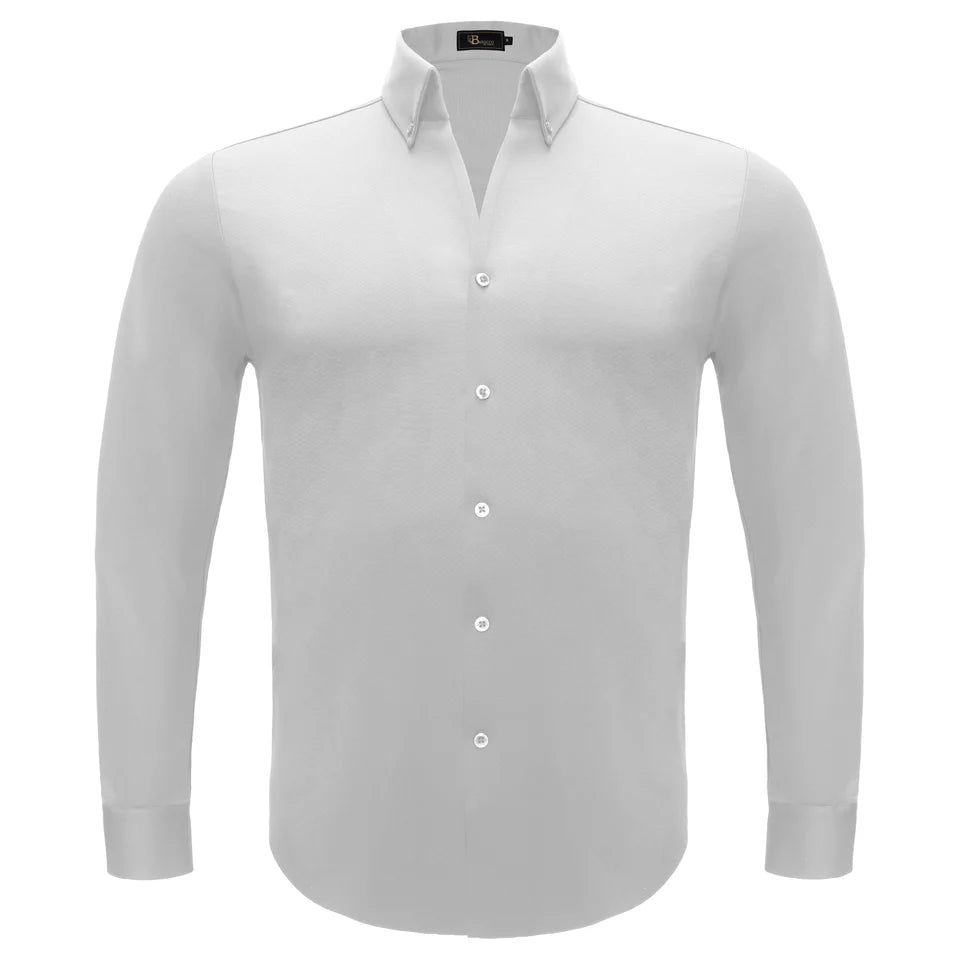 B558 ~ NOIR ESSENCE STRECH SHIRT ~ BAROCCO