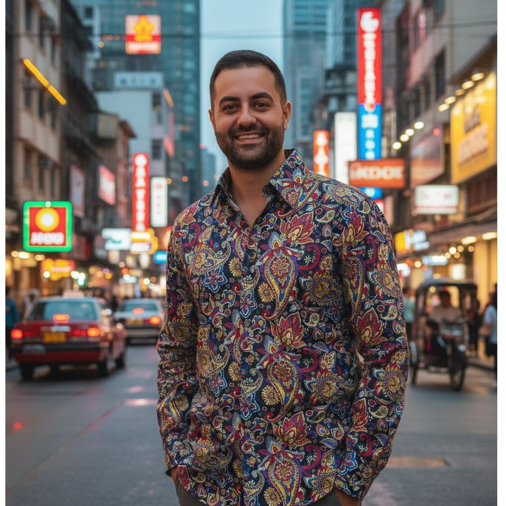 MANZINI | MZT-200 | DRESS SHIRT W/ CUFFLINKS