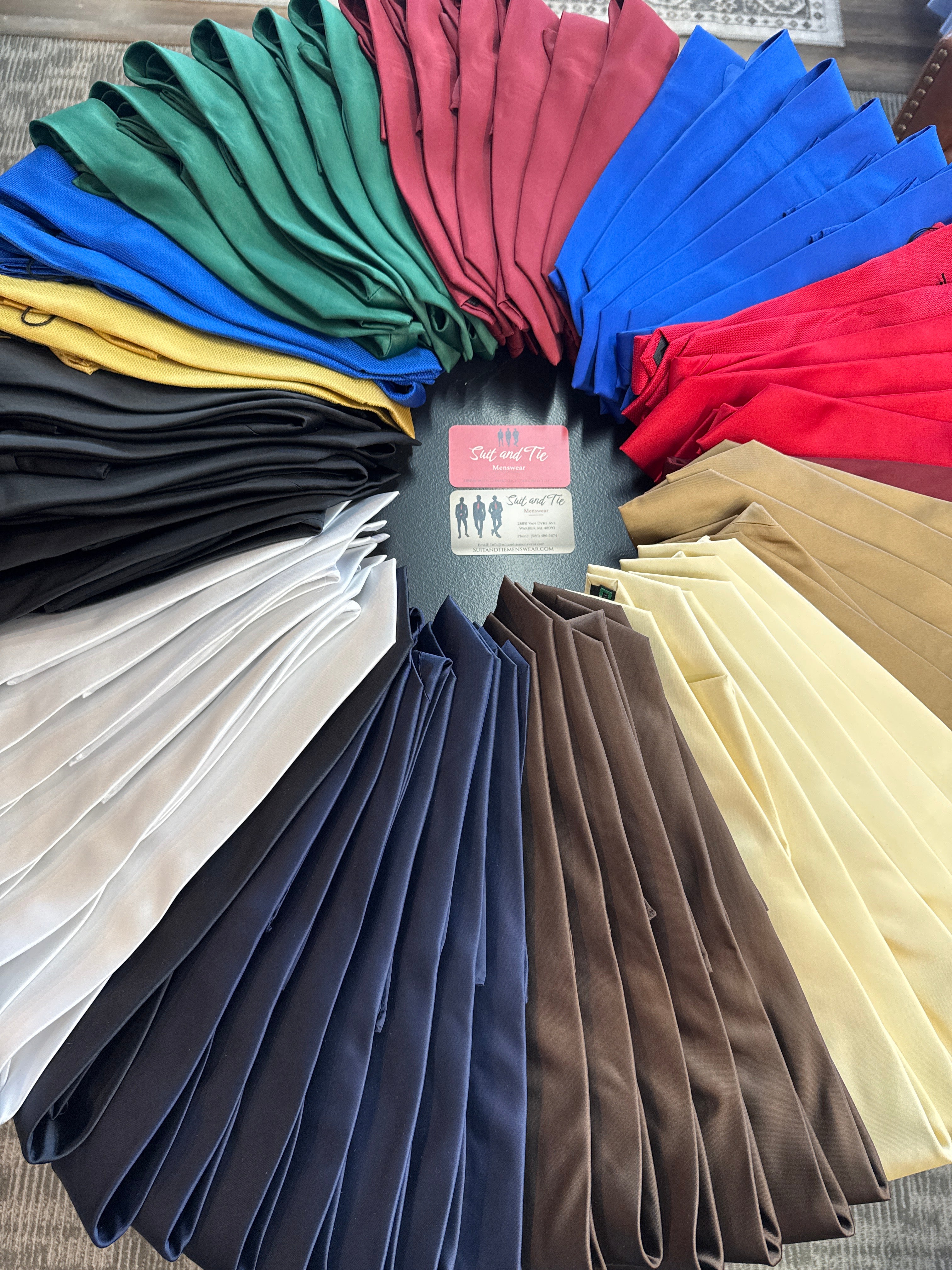 BQ | TIE | SOLID TIES "100 COLLECTION"