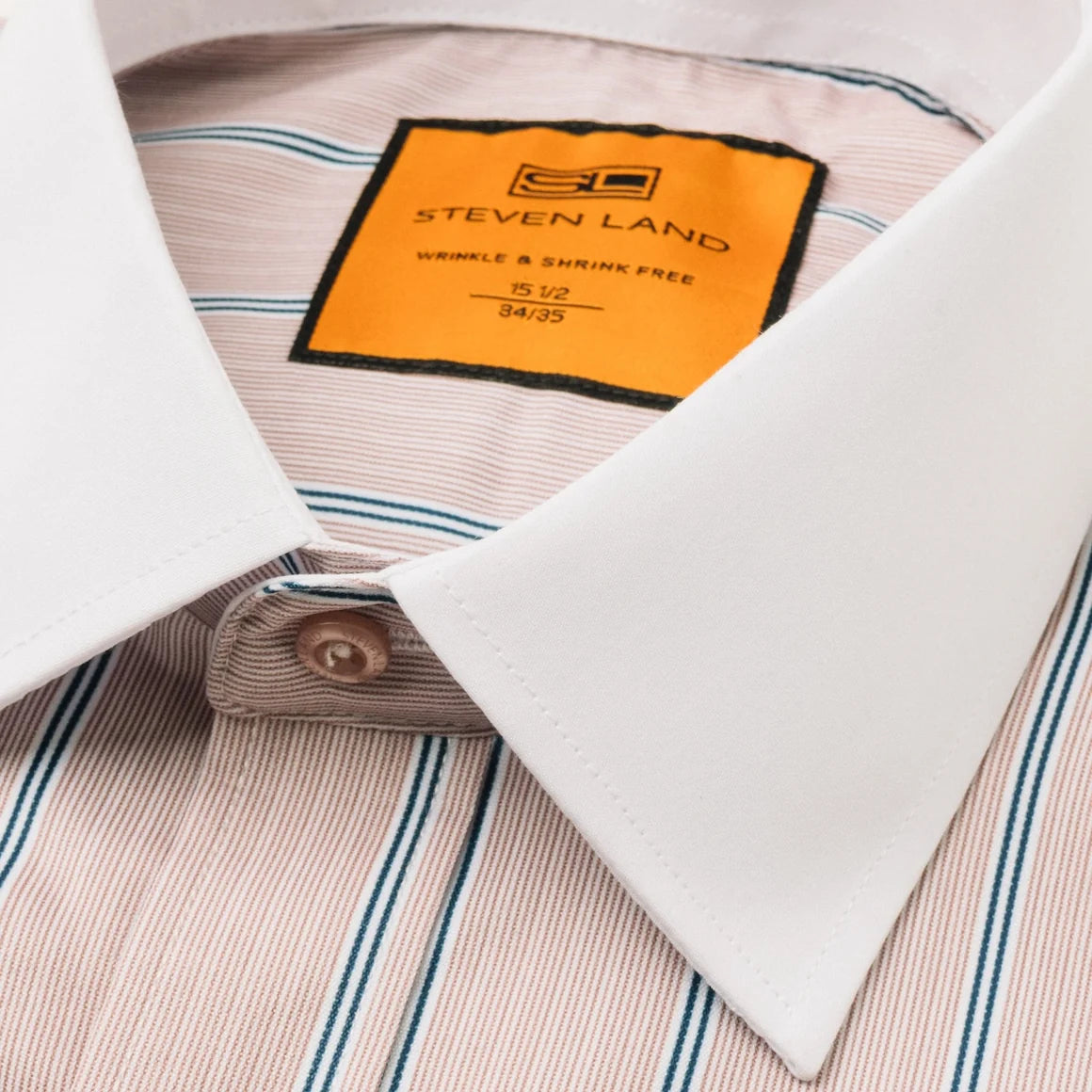 Steven Land DM293F Marco Stripe French Cuff Dress Shirt