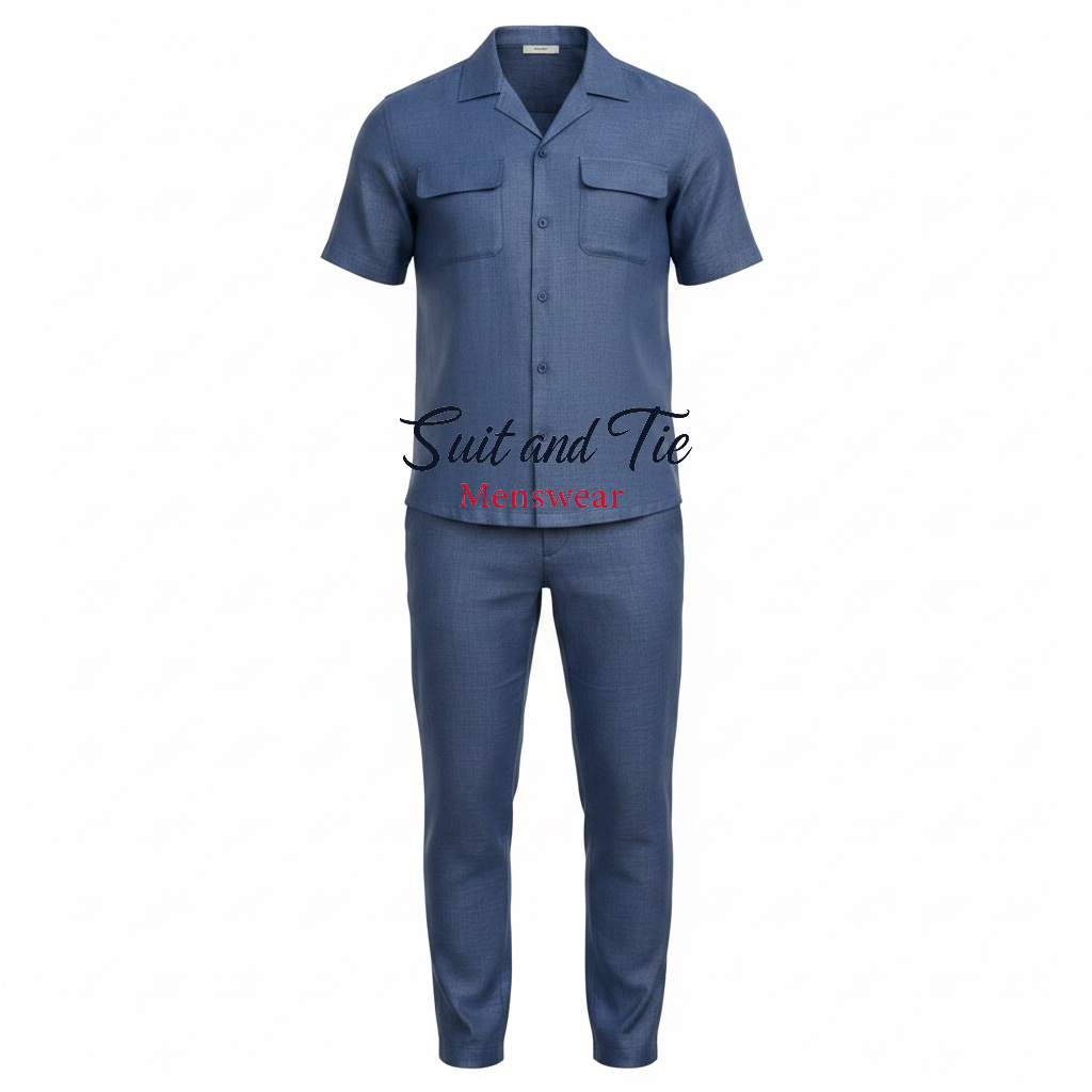 Stacy Adams | 3510 | Solid Linen Set