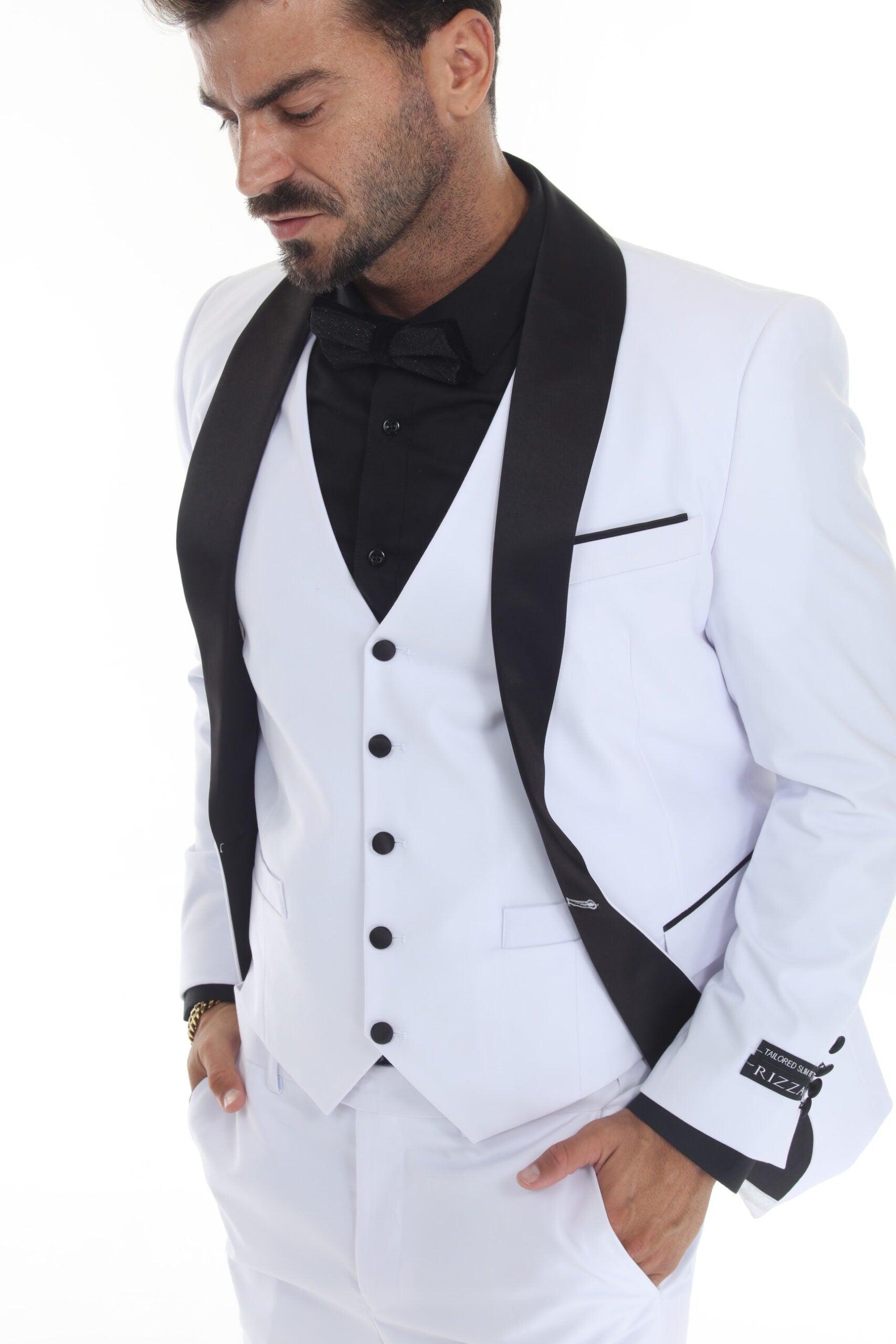 Rizza | FLASL-242 | Shawl Lapel Tuxedo With Vest