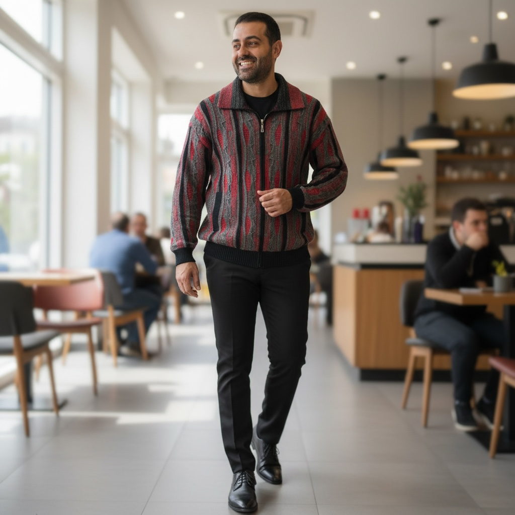 SILVERSILK | ZIP UP SWEATER | 12018