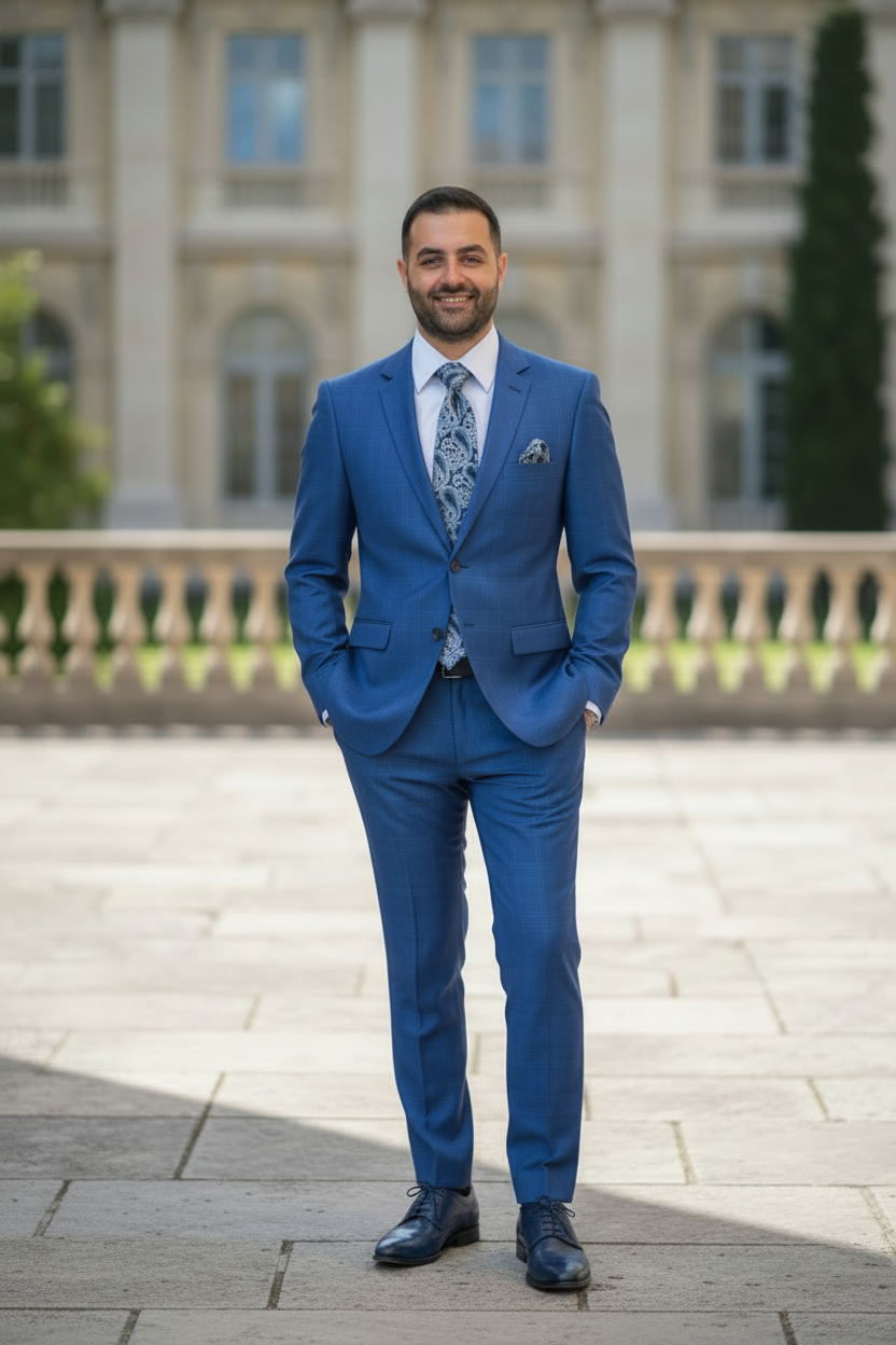 Needle & Stitch 2-Piece Plaid Suit SK-293