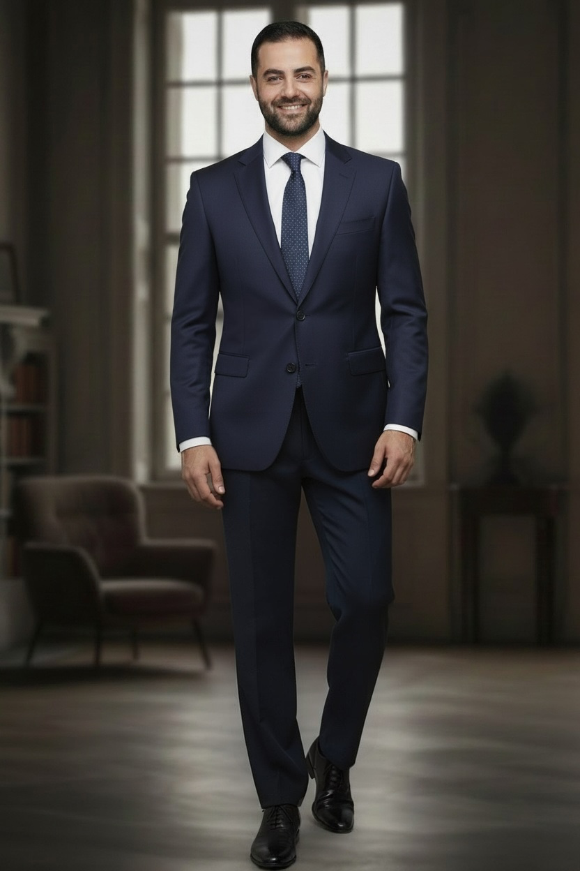 Tiglio | Novello Pure Wool Modern Fit Suit
