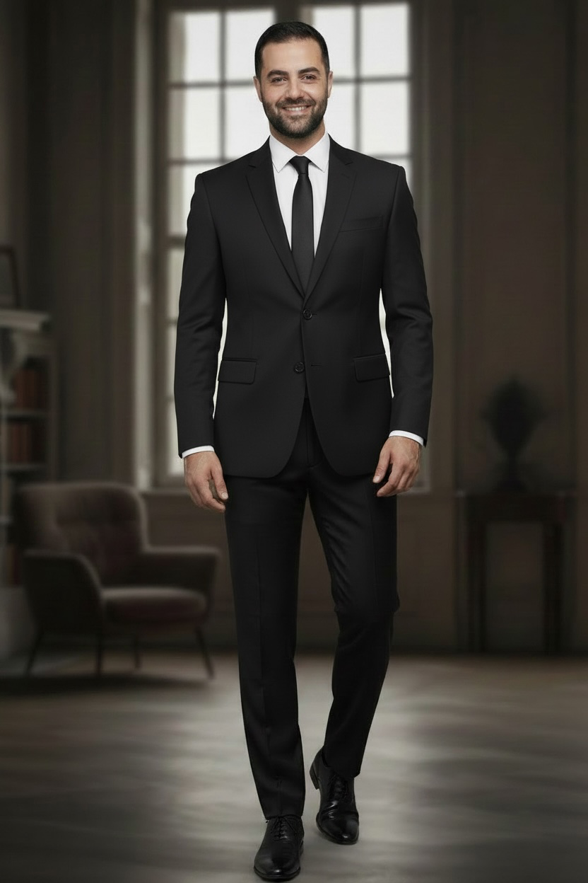 Tiglio | Novello Pure Wool Modern Fit Suit