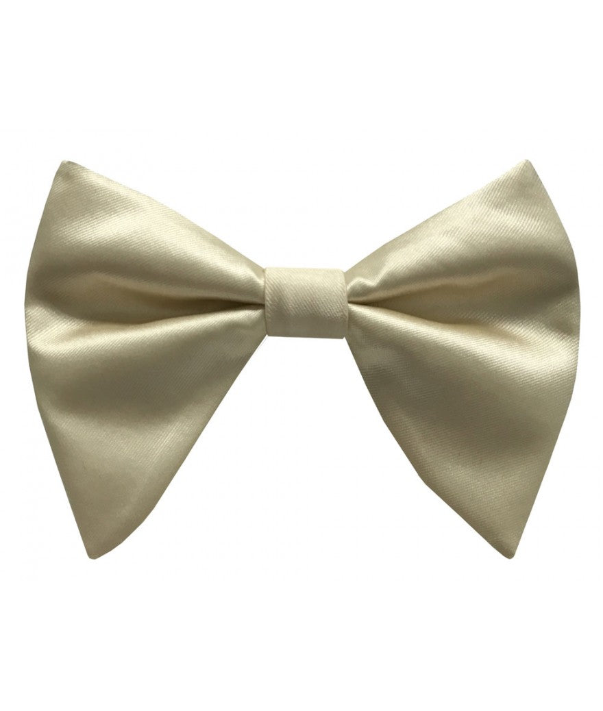 Brand Q | LBT100 | Long Satin Bow Tie & Pocket Square Set