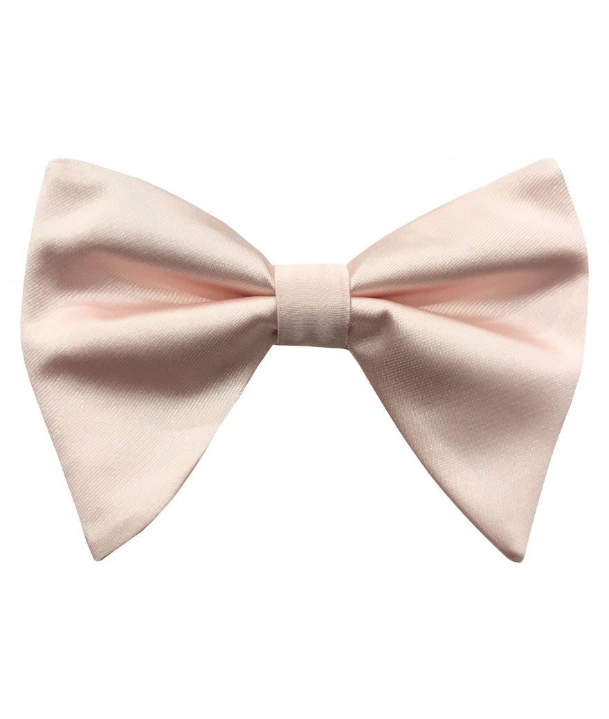 Brand Q | LBT100 | Long Satin Bow Tie & Pocket Square Set