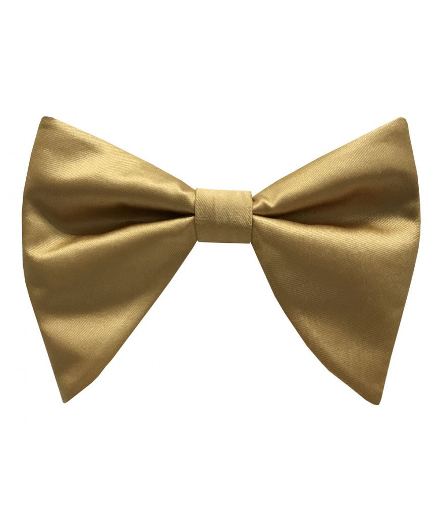 Brand Q | LBT100 | Long Satin Bow Tie & Pocket Square Set