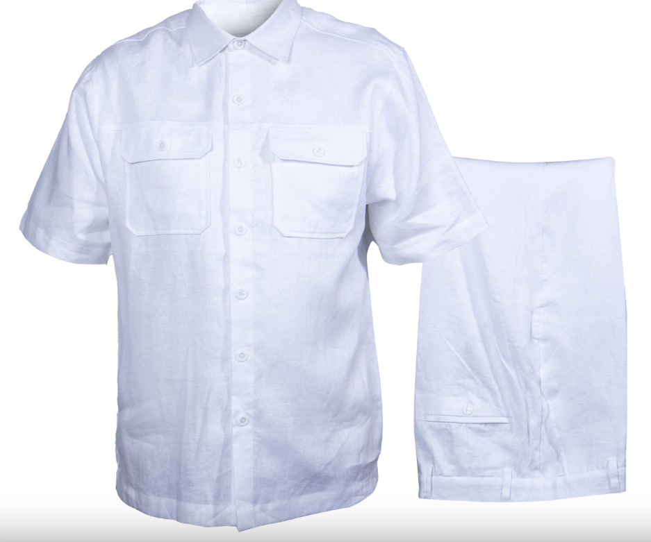 Prestige LUX-400 Luxury Short Sleeve Linen Set