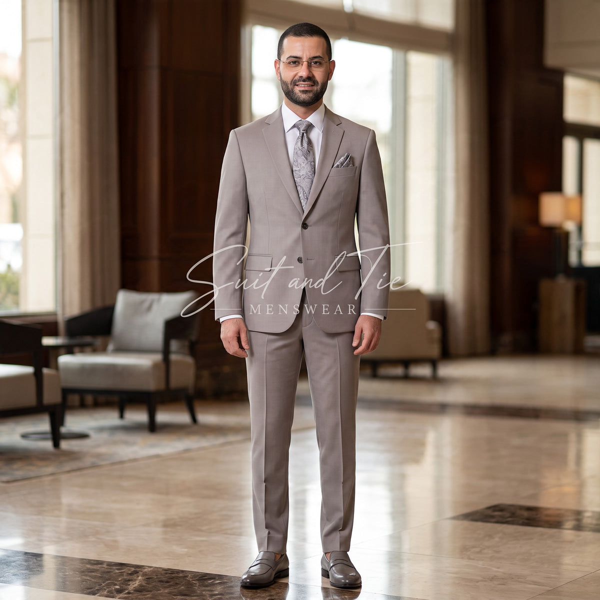 Vinci | SDX-3 | 2-Button Slim Fit Super Stretch Suit