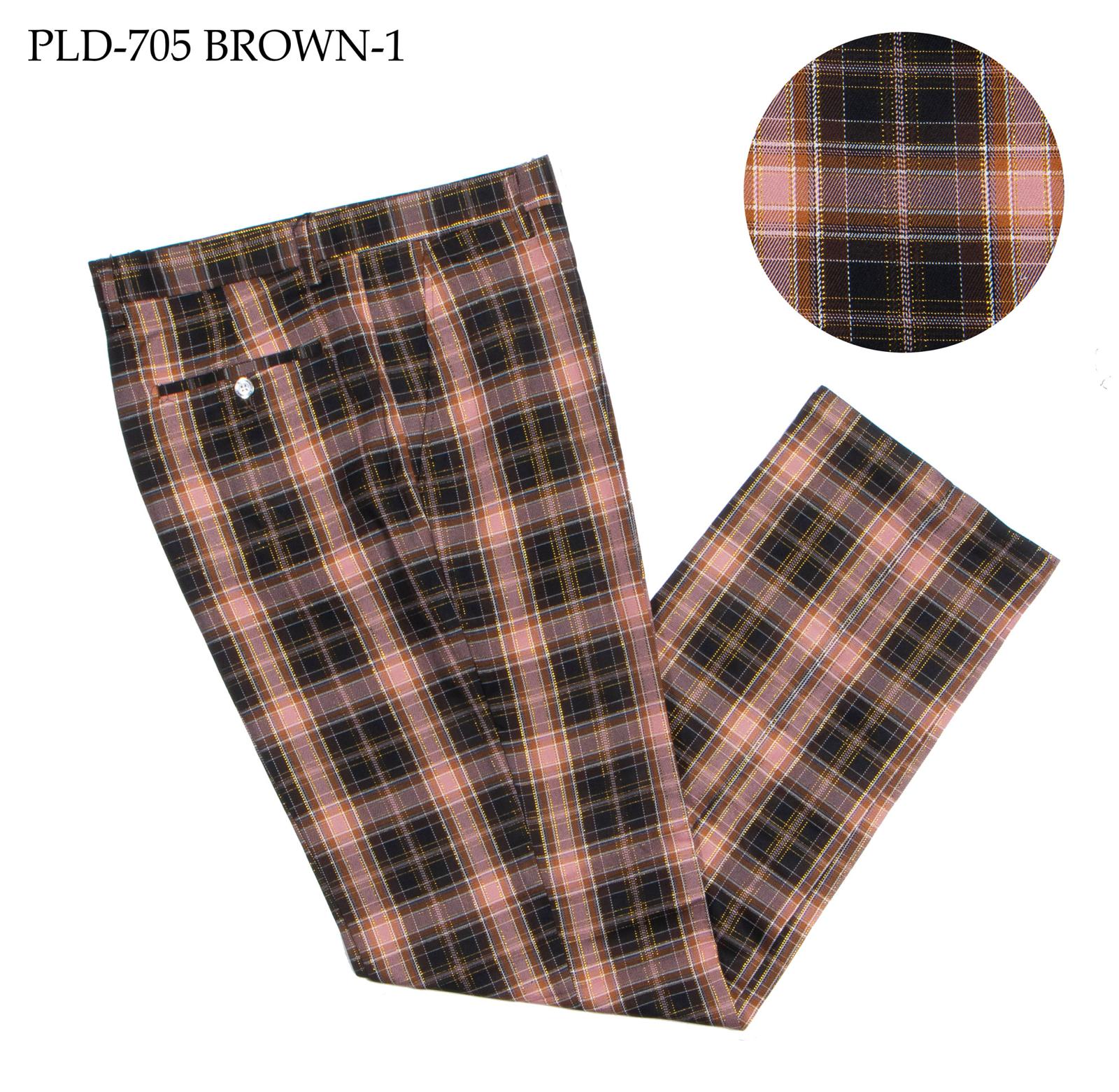PLD-705 ~ PLAID SLACKS ~ PRESTIGE