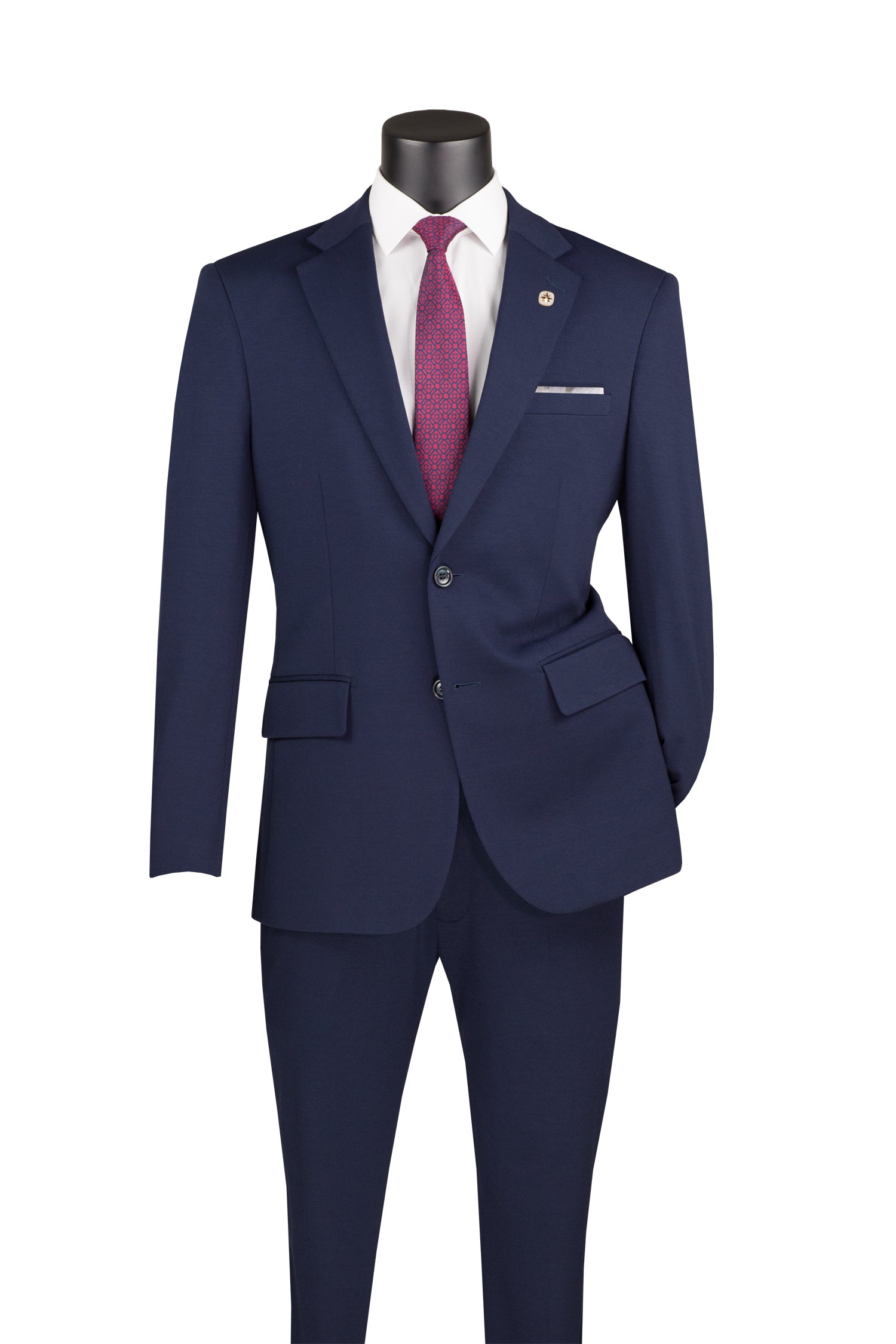 Vinci SDX-3 2-Button Slim Fit Super Stretch Suit