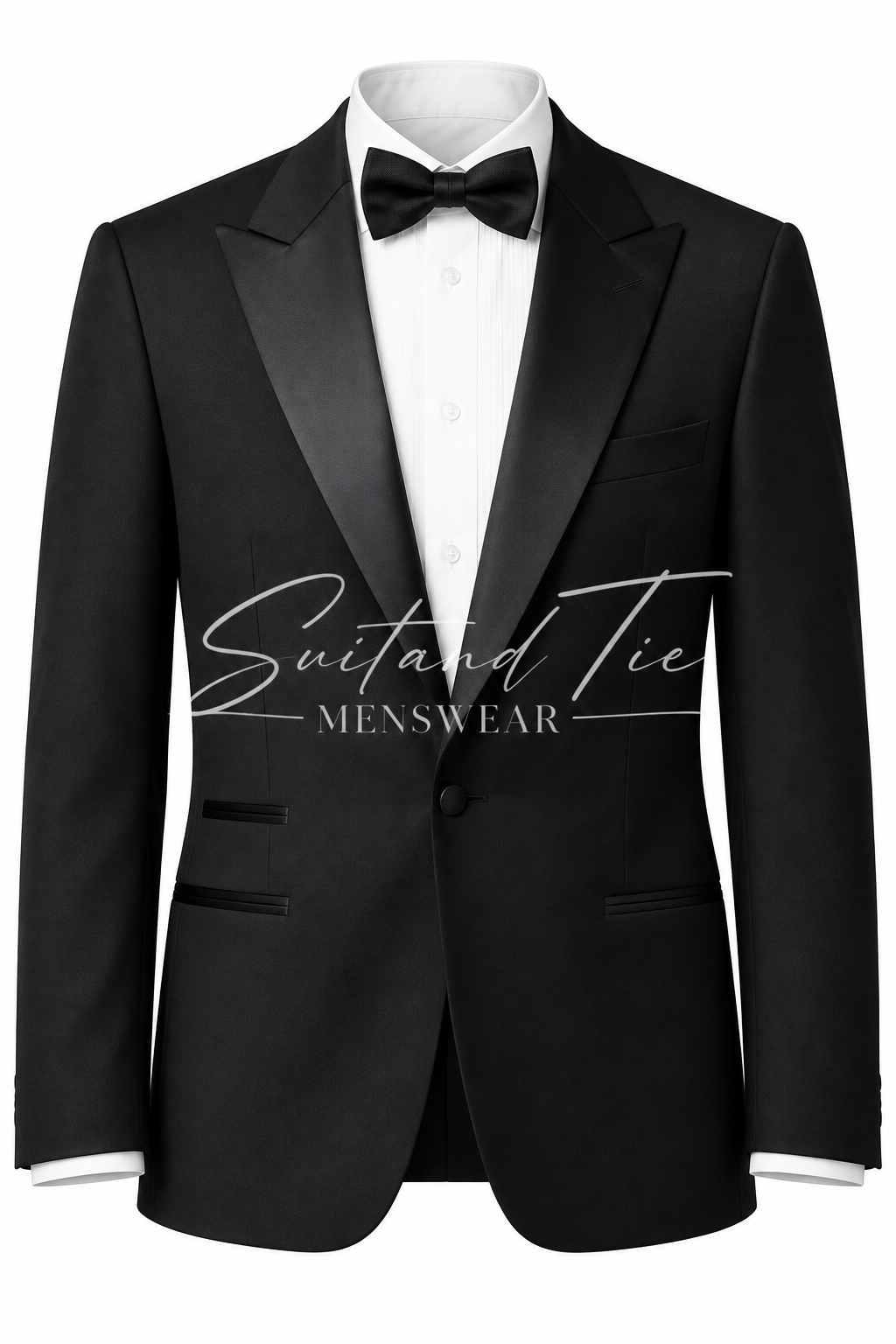 Tiglio | Trofeo Satin Peak Lapel Tuxedo