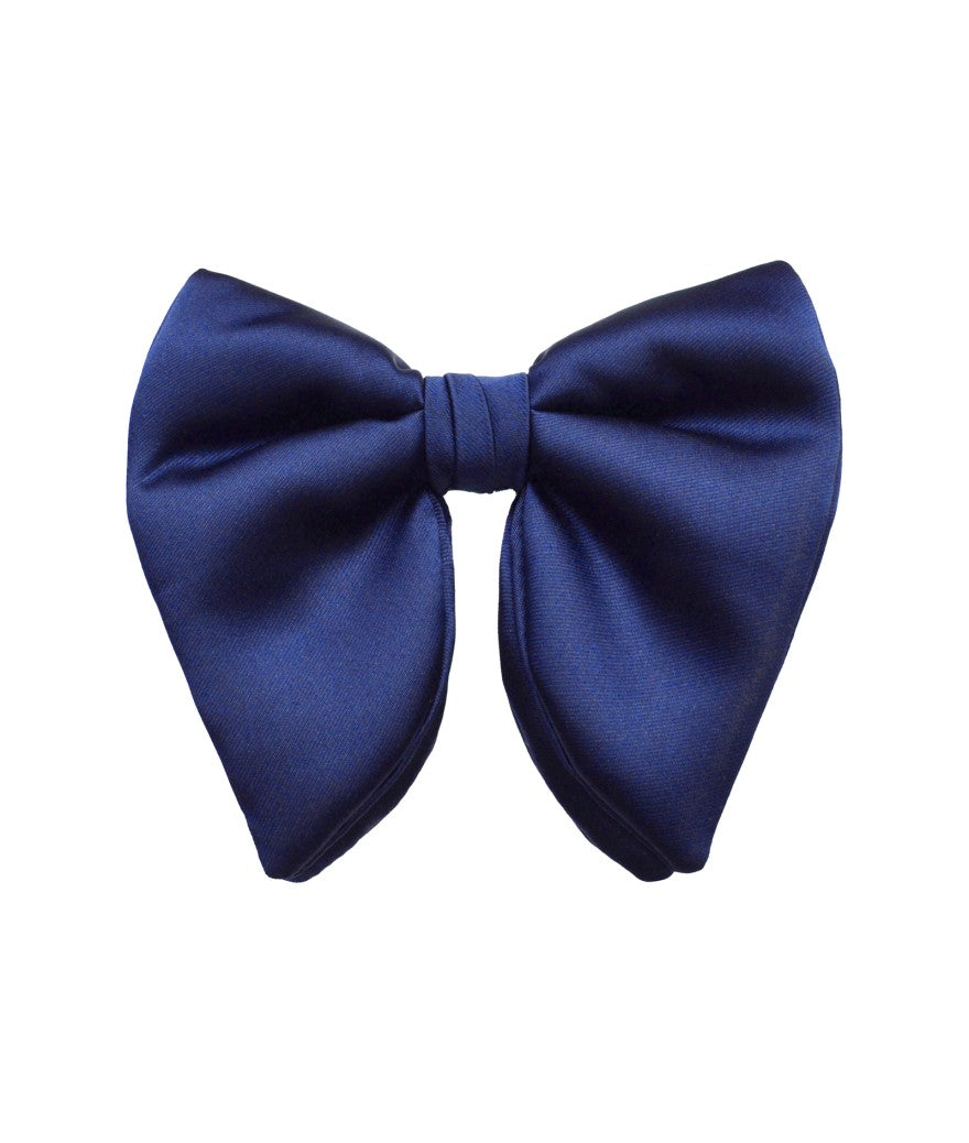 BQ | DBT100 | DROOPY SATIN BOW TIE & HANKIE