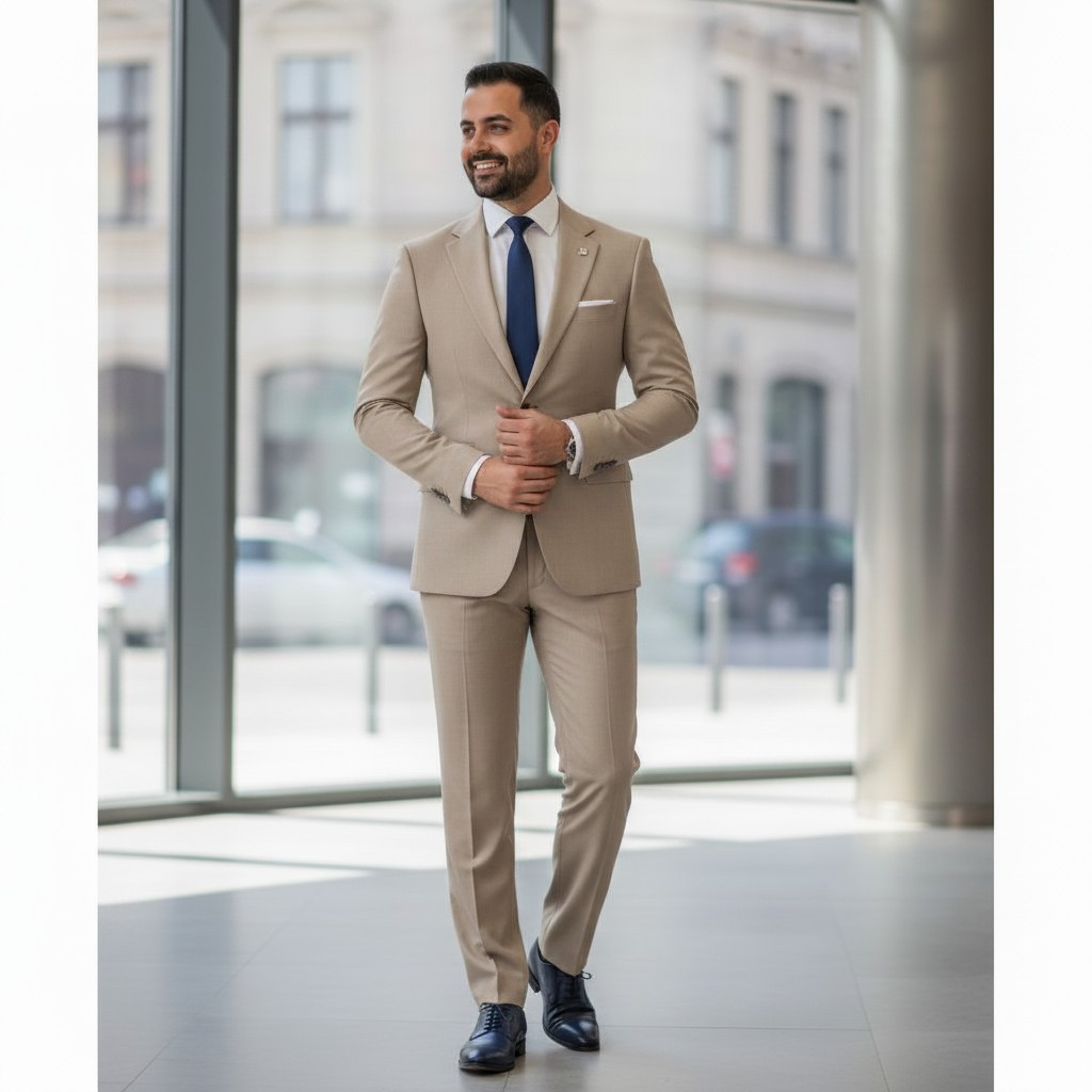 Needle & Stitch | S-2159 Modern Fit 2-Button Suit