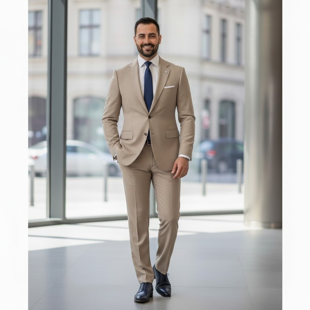 Needle & Stitch | S-2159 Modern Fit 2-Button Suit